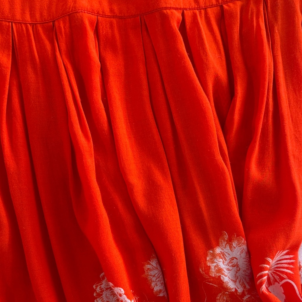 FARM Rio Red Floral Mini Dress - Picture 14 of 15